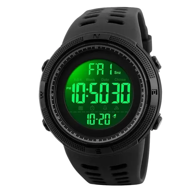 SKMEI Men's Digital Army Military Sport Quartz Analog Chrono Waterproof Watch US - Image 3