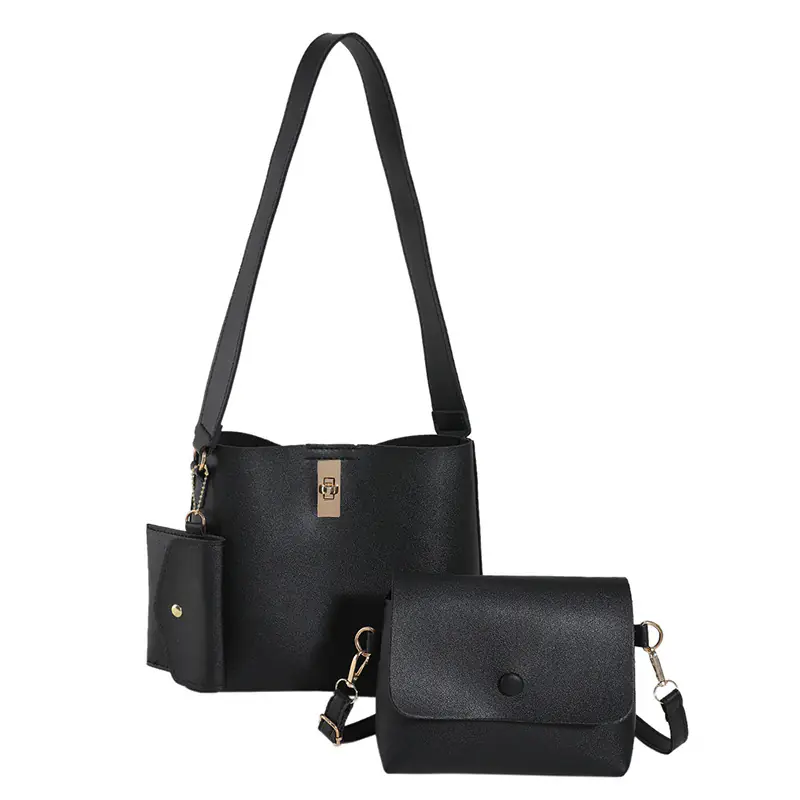 Western Style Hand Shoulder Bag Three-piece Messenger Bag - Image 6