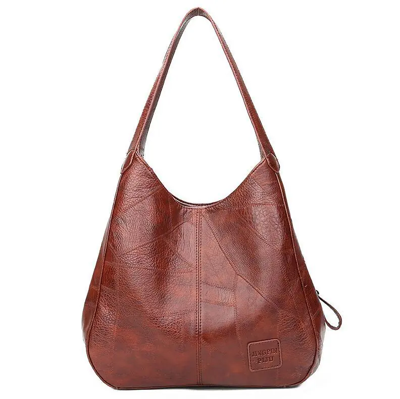 Womens Soft Leather Bag Stylish Shoulder And Tote Bag - 图片 9
