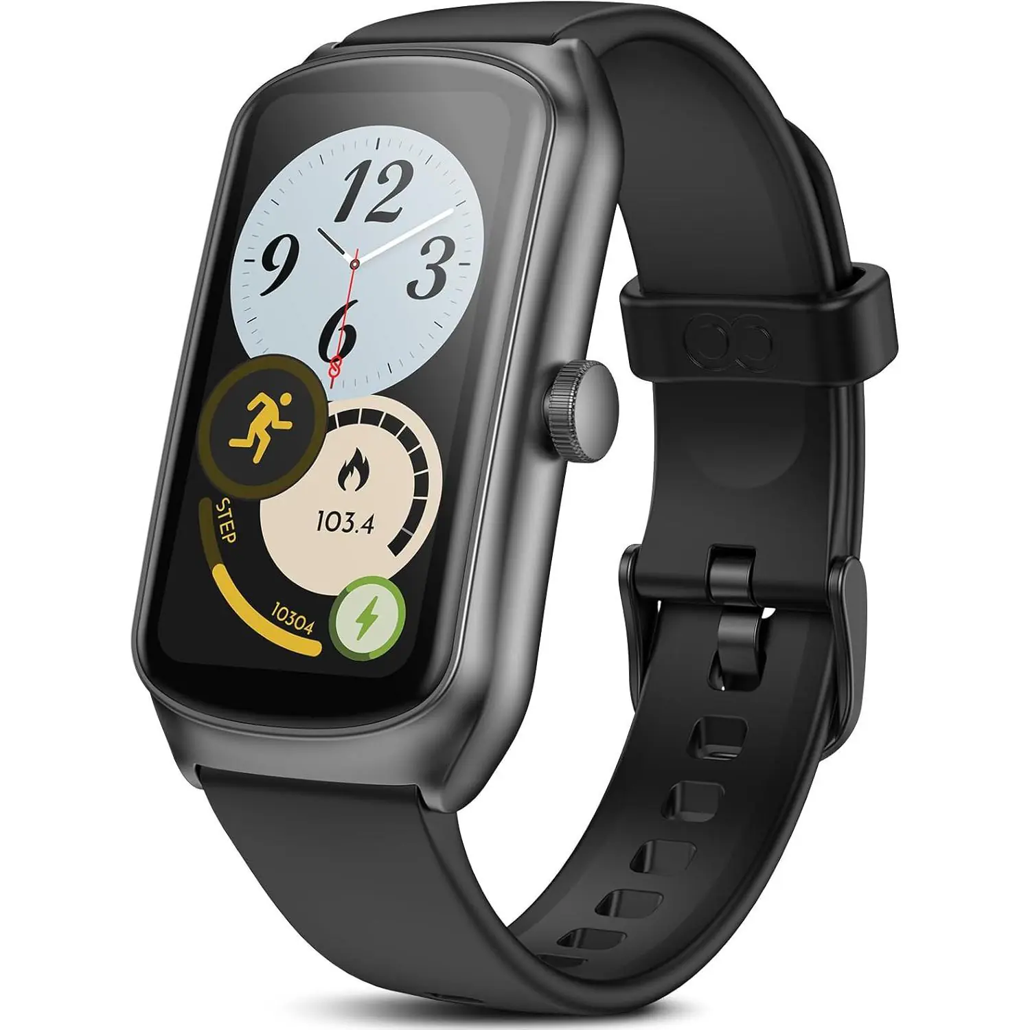 AMOLED Unisex Fitness Tracking Smartwatch With Heart Rate, Blood Oxygen And Sleep Monitoring, Waterproof Function, Pedometer, Swimming Health Activity Tracking - Image 4
