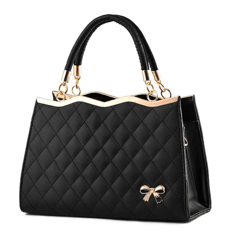 Crossbody shoulder bag with bow - Image 4