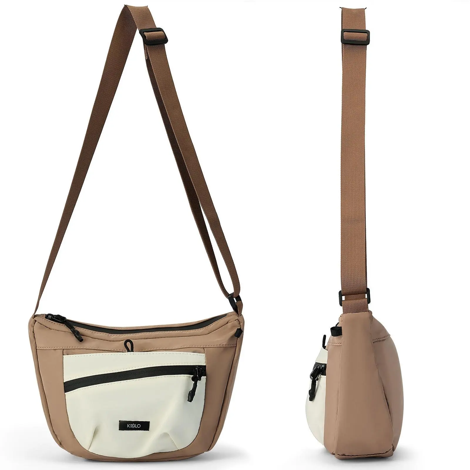 Women's Solid Color Crossbody Bag Fashionable Large Capacity Shoulder Bag For Work School Casual Trendy Versatile High-quality Daily Commuting Bag - Image 4
