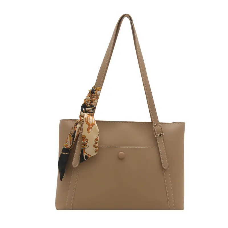Womens Simple Casual High-Capacity Shoulder Bag - 图片 7