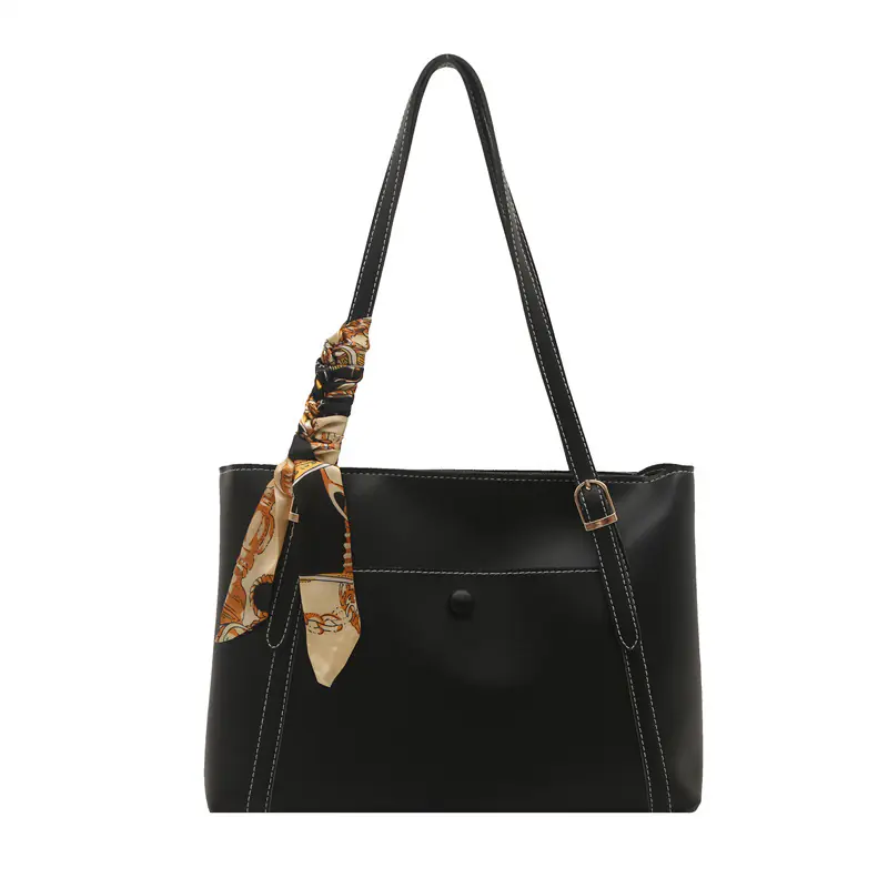 Womens Simple Casual High-Capacity Shoulder Bag - 图片 6