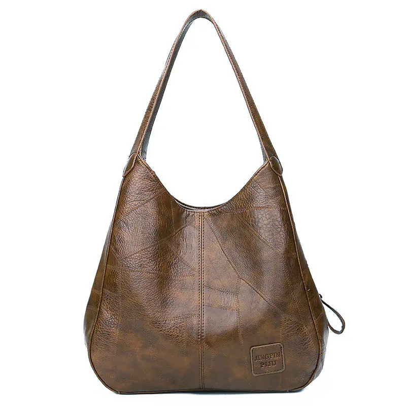 Womens Soft Leather Bag Stylish Shoulder And Tote Bag - 图片 8