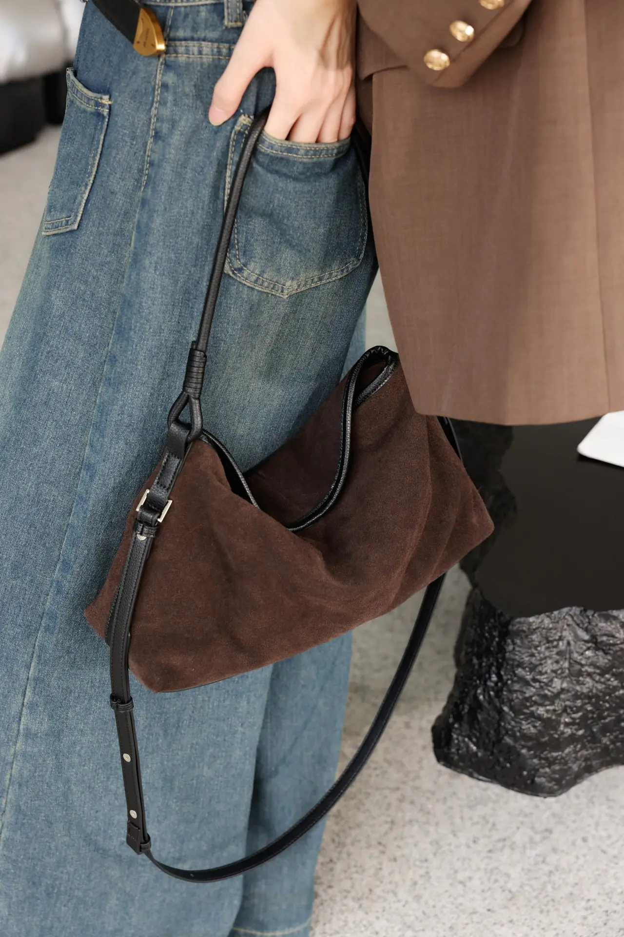 Matte Single-shoulder Bag Casual Crossbody Bag - 图片 6