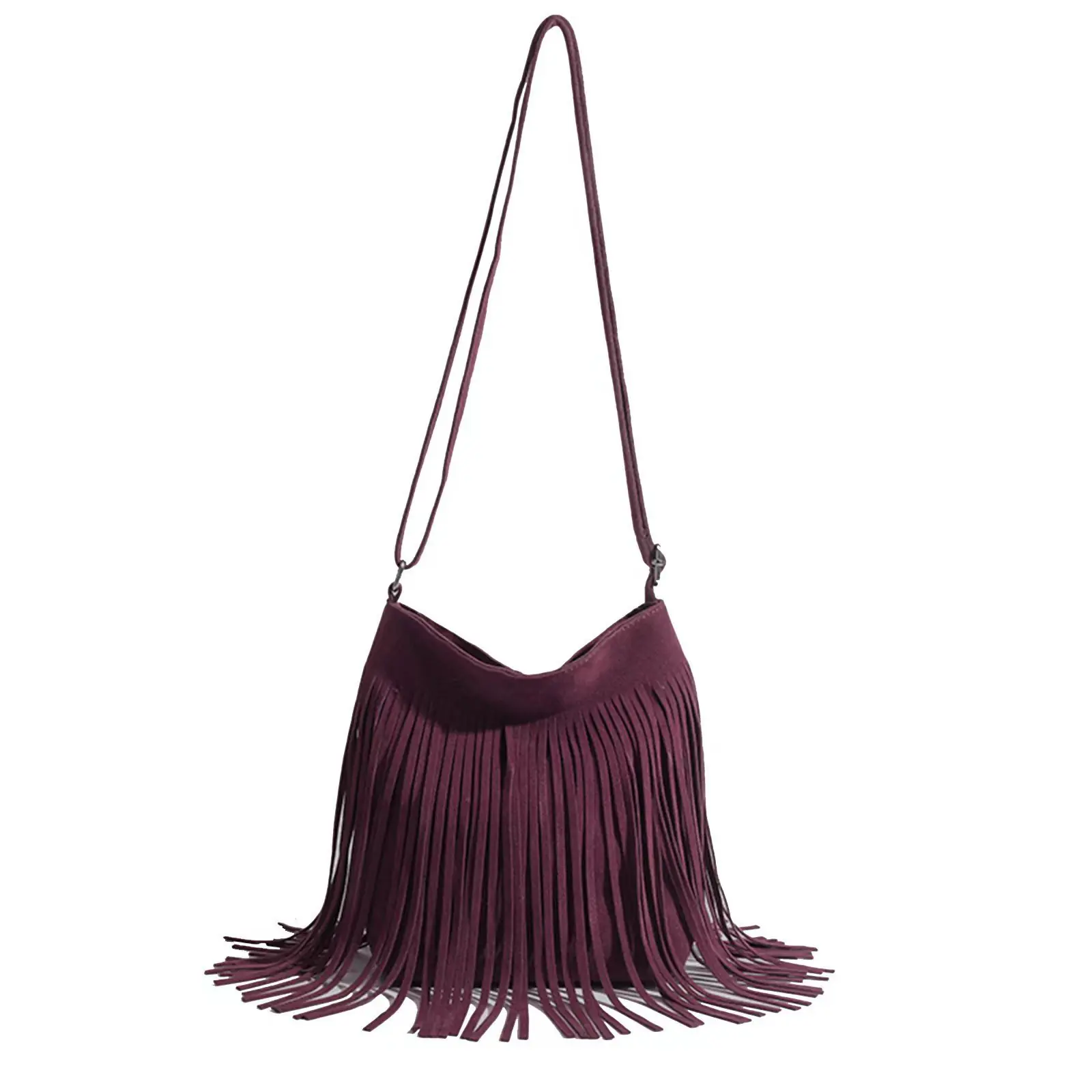 Artistic Tassel Simple And Popular Shoulder Bag - 图片 4