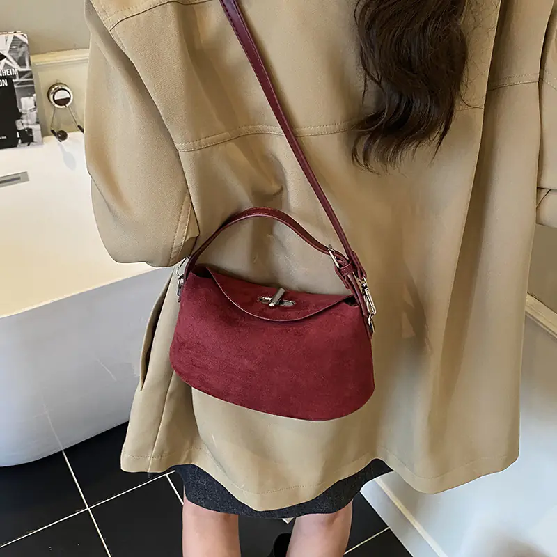 Womens Fashionable Retro Tote Shoulder Bag - 图片 3