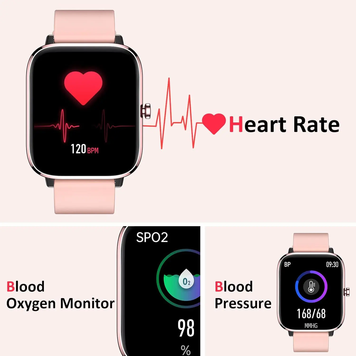 New Smartwatches Now On Sale, Featuring Message Alerts, Call Answering, Health Monitoring, Activity Tracking, Notification Reminders, And Fitness Functions.Not Waterproof - Image 2