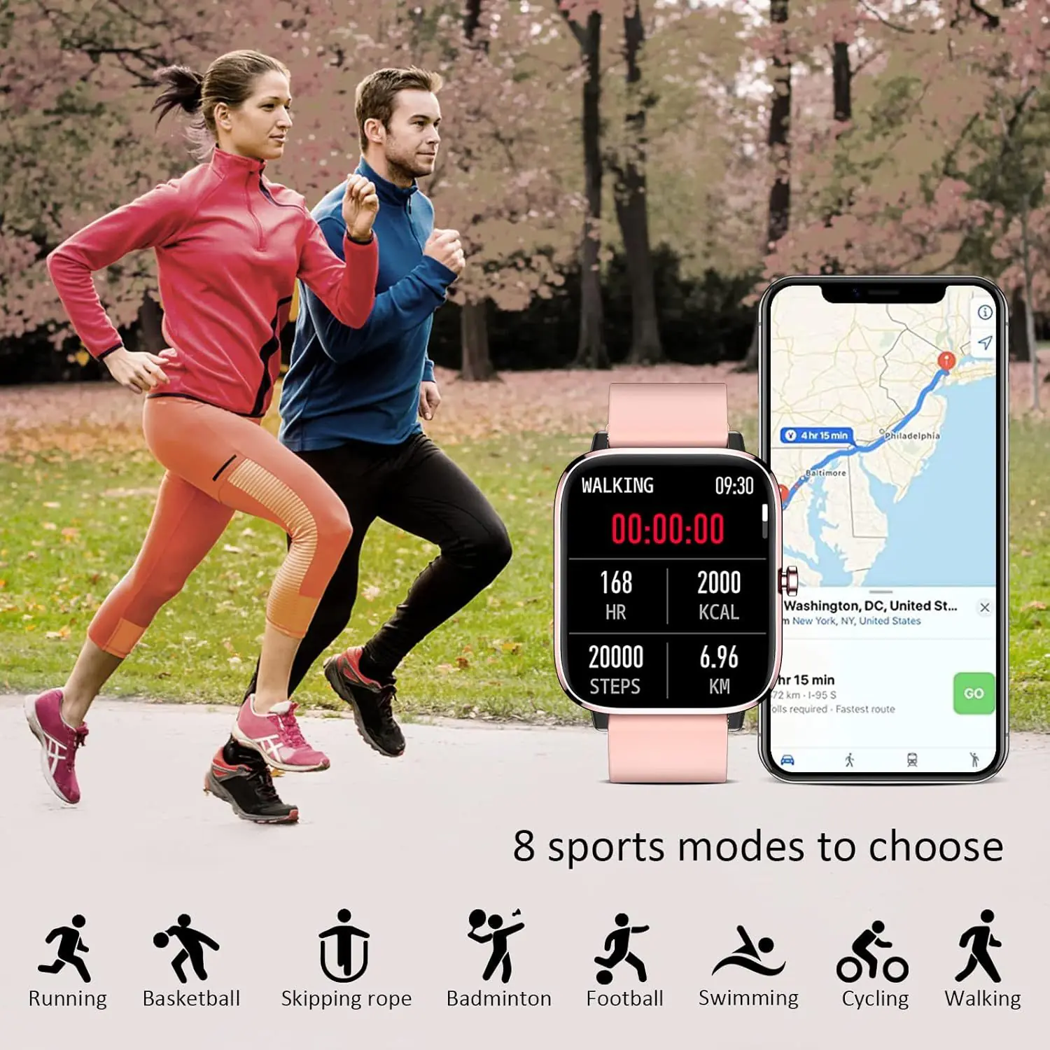 New Smartwatches Now On Sale, Featuring Message Alerts, Call Answering, Health Monitoring, Activity Tracking, Notification Reminders, And Fitness Functions.Not Waterproof - Image 8
