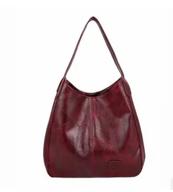 Womens Soft Leather Bag Stylish Shoulder And Tote Bag - 图片 6